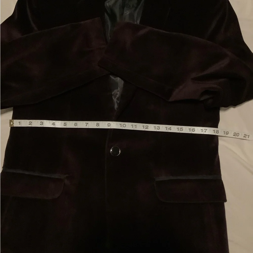 United Colors Of Benetton Velvet Blazer - Picture 11 of 16
